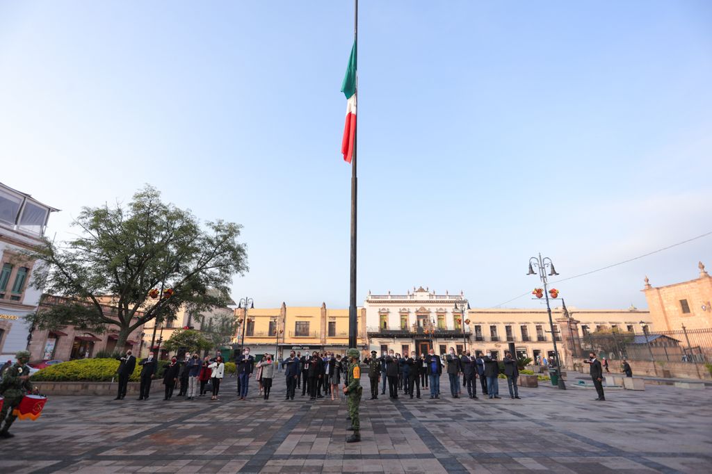 Gobierno De Morelia Conmemora El CXLIX Aniversario Luctuoso De Benito