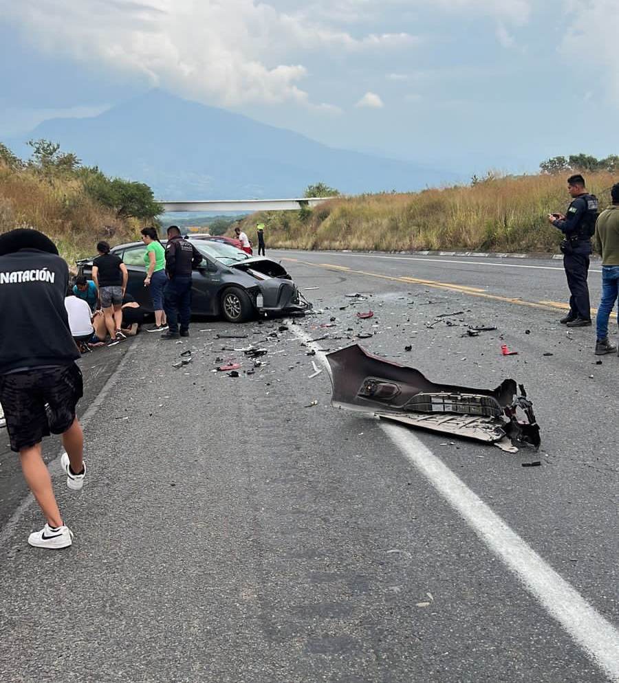 Video Al Menos Lesionados El Saldo Tras Choque De Frente En La