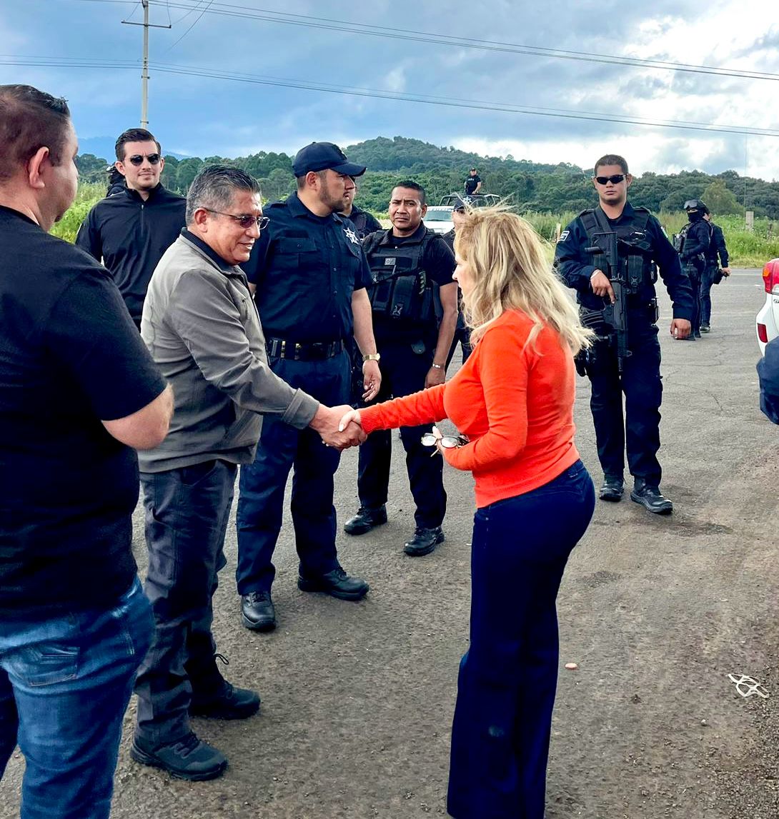 Garantizada La Seguridad Para Cotija Y Para Su Alcaldesa Yolanda