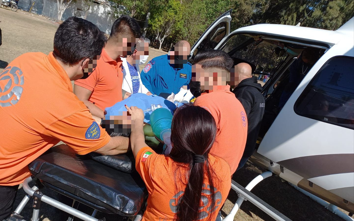 MUJER EMBARAZADA TRASLADADA