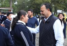 Julio Arreola encabeza conmemoración del natalicio de José María Morelos con instituciones educativas
