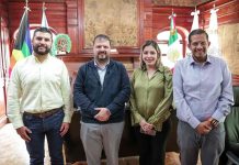 En estrecha coordinación GPPRD con el Secretario de Gobierno, Raúl Zepeda