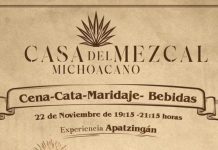 Conoce la Casa del Mezcal Michoacano y disfruta de una cena maridaje: Ceconexpo