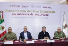 Reconoce Bedolla coordinación y avances en detención de implicado en homicidio de Carlos Manzo