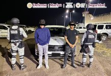 En Michoacán, en distintas acciones se detuvo a cinco personas, se aseguraron armas de fuego y droga