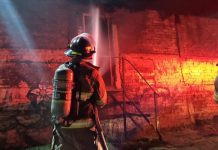 Vivienda es consumida por incendio en la tenencia Morelos