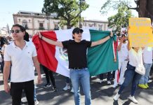Sin incidentes, manifestación en el Centro Histórico de Morelia: Raúl Zepeda