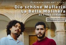 Secum invita al recital “La bella molinera” de Franz Schubert en Museo de Arte Colonial