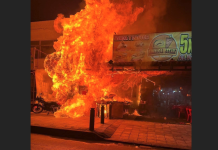 #Video #ImágenesImpactantes | Tres personas fallecidas y dos heridas, el saldo tras explosión en una taquería de Mazatlán