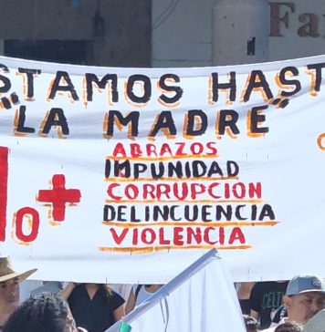 “Queremos paz, queremos libertad”, familias protestaron este sábado, en Uruapan