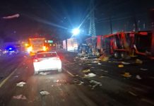 #Video | Tres lesionados tras choque múltiple en la autopista Siglo XXI