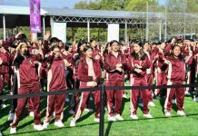 ¡Compromiso cumplido! Inaugura Bedolla 2 canchas de fútbol 7 en Secundaria 2 de Morelia