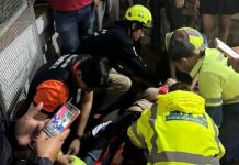 Colapso de elevador provoca rescate nocturno y deja tres personas heridas en La Piedad