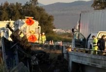 Accidente de tractocamión pollero deja un muerto en la México-Guadalajara