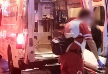 Motociclista es impactado por auto en el Boulevard García de León, en Morelia