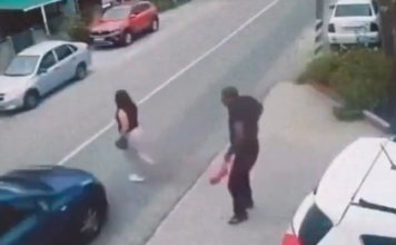 #Video | Una mujer es brutalmente atropellada al intentar cruzar la calle #ImágenesSensibles