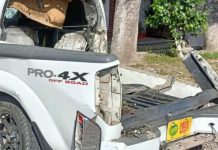 Explosión de pirotecnia hiere a mujer durante festejos guadalupanos en Santa Ana Maya