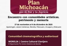 Secum convoca a participar en los encuentros con comunidades artísticas en Morelia y Pátzcuaro