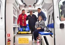 Gestión de nueva ambulancia para La Huacana, salvará vidas: Reyes Galindo