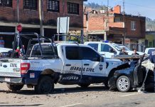 #Video #Actualización | Aquí el momento exacto del choque de carro con patrulla de la Guardia Civil que dejó 8 heridos