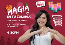 Giulianna Bugarini anuncia festival de Reyes “Magia en tu colonia” para niñas y niños de Morelia