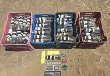 Asegurados en 2025 más de mil 600 explosivos y 700 armas: SSP