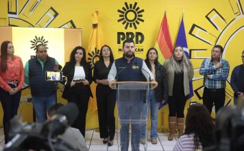 PRD Michoacán respalda la cooperación internacional y exige seguridad como eje del bienestar