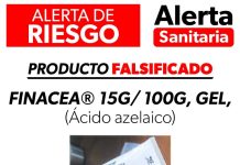 Cofepris emite alerta sanitaria por falsificación de medicamento Finacea
