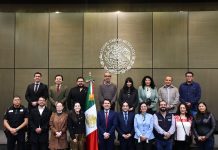 La senadora Celeste Ascencio asiste a sesión del Mecanismo de Protección para Personas Defensoras de Derechos Humanos y Periodistas