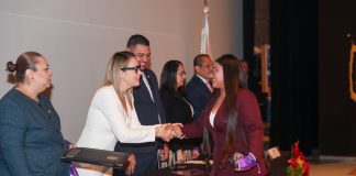 Construyan una mejor sociedad y sean ejemplo para las futuras generaciones, insta Yarabí Ávila a egresados de Seguridad Pública