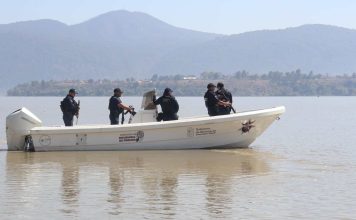 #Video | Guardia Civil mantiene operativo para prevenir extracción ilegal de agua en el lago de Pátzcuaro