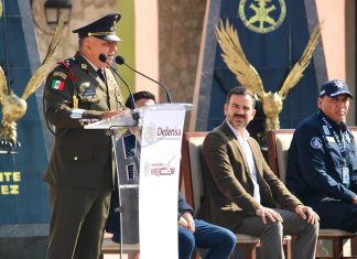 Yankel Benítez da bienvenida a jóvenes del Servicio Militar Nacional en Morelia