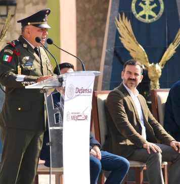 Yankel Benítez da bienvenida a jóvenes del Servicio Militar Nacional en Morelia