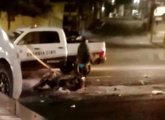 Choque entre moto y auto deja un muerto en la colonia Vasco de Quiroga, Morelia