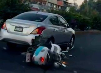 Se registran 2 accidentes de tránsito en distintos puntos de Morelia