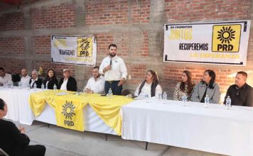 Rinde protesta nuevo comité del PRD en Churintzio; el sol azteca se reinventa desde sus bases