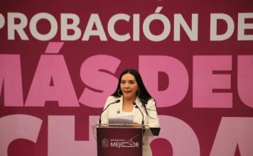 PRI actúa con responsabilidad y acompaña reforma constitucional para poner límite al endeudamiento en Michoacán: Adriana Campos Huirache