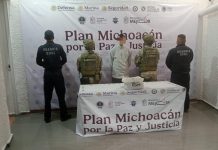 En Morelia, detenidos dos hombres con casi un kilo de marihuana: SSP