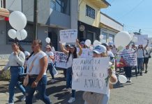 Video | Realizan marcha en exigencia de justicia para la menor Jazmín, asesinada el pasado fin de semana