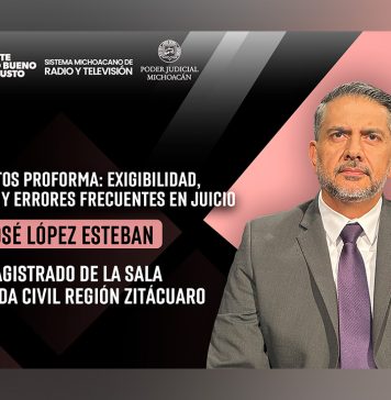 Magistrado José López Esteban explica los contratos proforma en El Arte de loBueno y lo Justo
