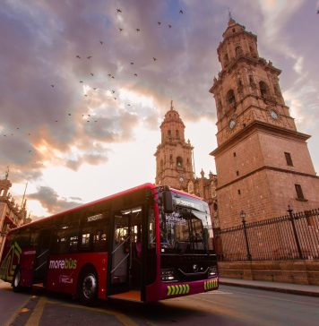 #Imágenes | Morebús, un transporte de nivel internacional para Morelia bajo el modelo ONU-Habitat: Bedolla