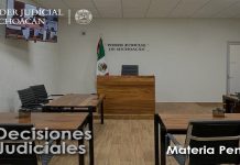 Juezas y jueces del Poder Judicial de Michoacán dictan sentencias que suman más de 97 años de prisión por delitos graves