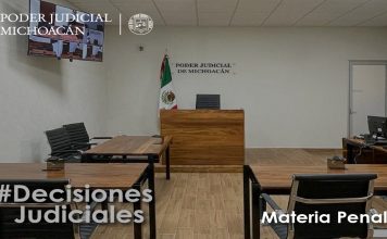 Juezas y jueces del Poder Judicial de Michoacán dictan sentencias que suman más de 97 años de prisión por delitos graves
