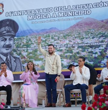 Diputado Reyes Galindo celebra 84 Aniversario de la elevación de Múgica como municipio
