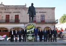 Ayuntamiento de Morelia conmemora CCXX Aniversario del Natalicio de Benito Juárez