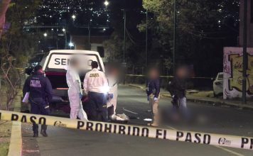 Motociclista sufre mortal accidente en la avenida Amalia Solórzano, al sur de Morelia