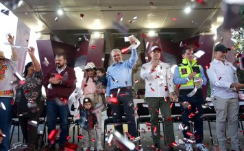 #Video | Gobierno de Bedolla entrega al pueblo de Uruapan el puente vehicular Carlos Manzo