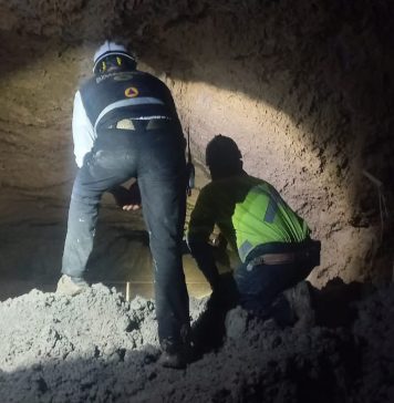 Intensifican labores de rescate para localizar a cuatro mineros atrapados en la mina Santa Fe, de Sinaloa