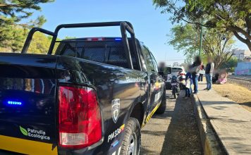 Se registran dos accidentes de motocicleta en Morelia; hay dos heridos