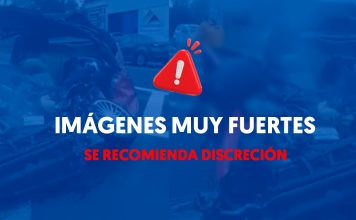 #VIDEO 🚨 Choca en avenida y su cuerpo queda colgando en el vehículo sin vida